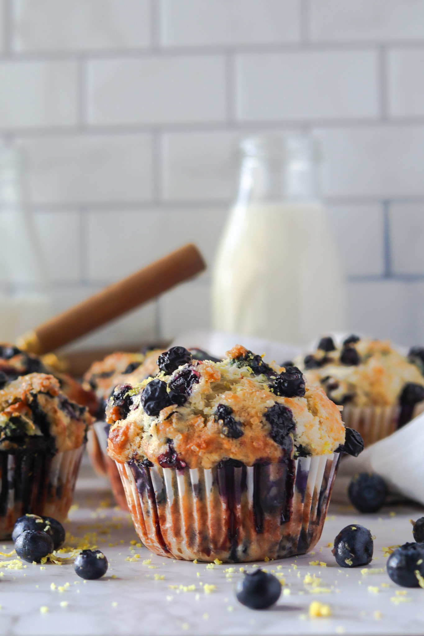 Small-Batch Lemon Blueberry Muffins