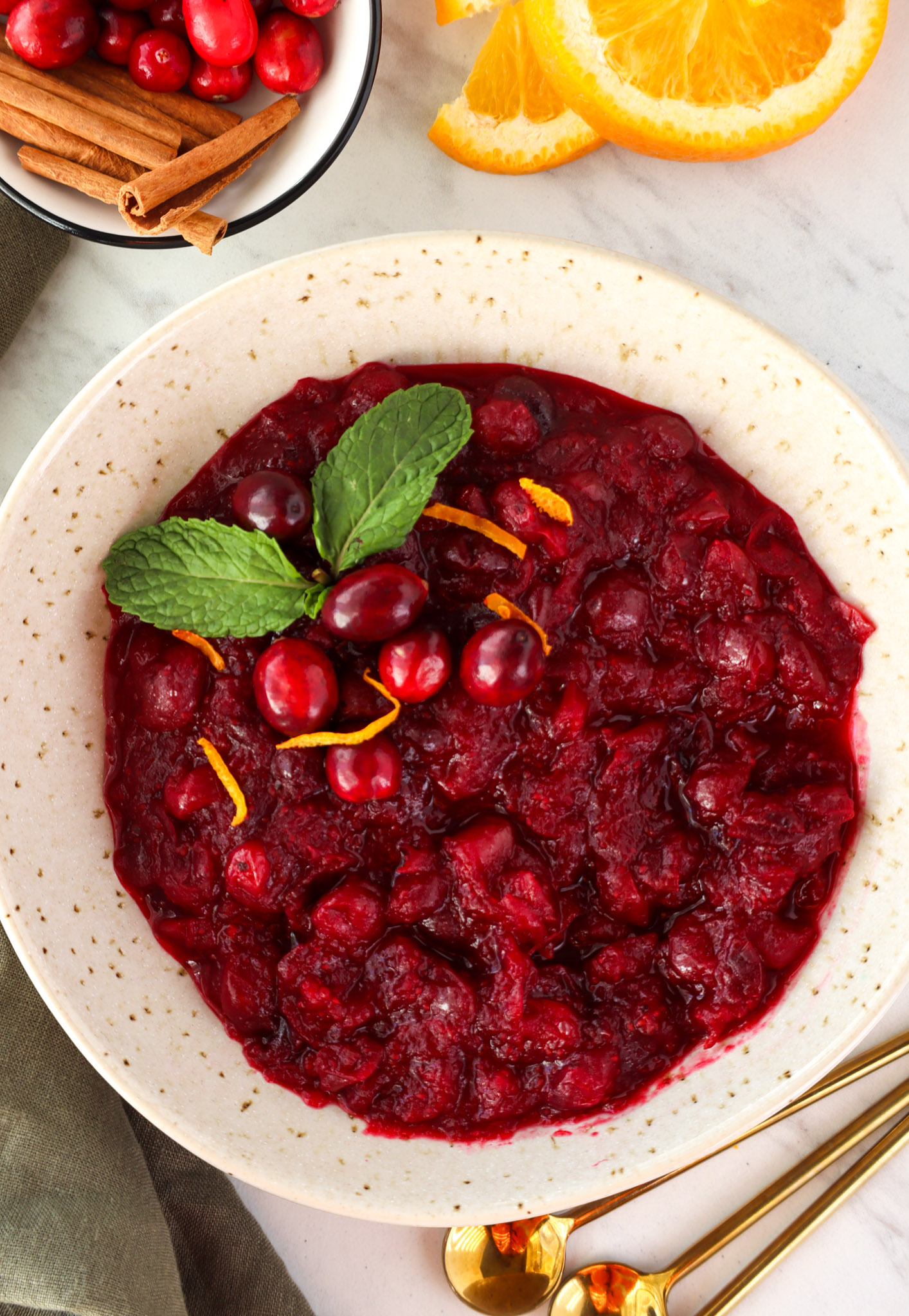 Maple Cranberry Sauce