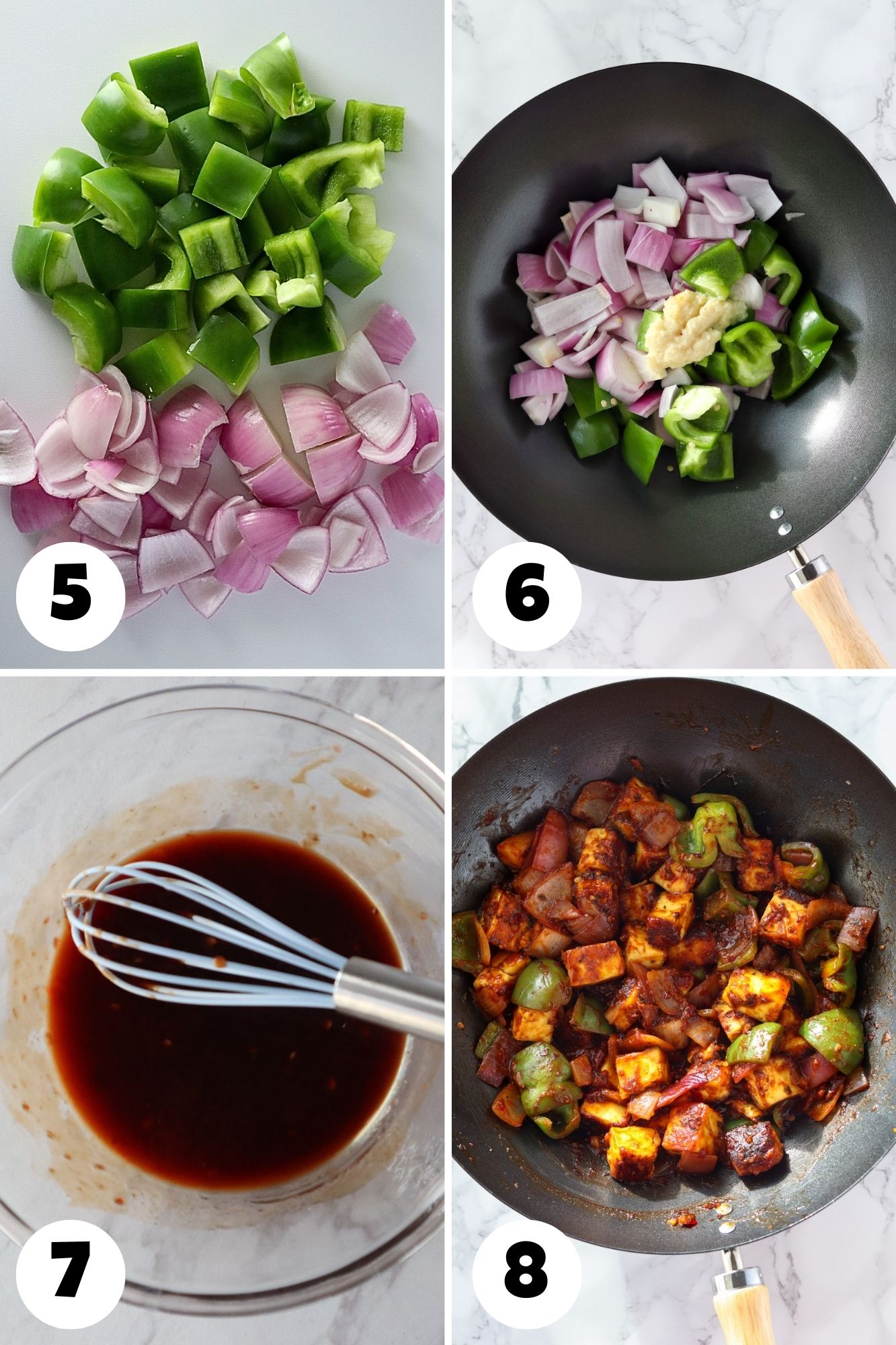 steps on how to prepare chili paneer recipe