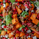 Sweet potato harvest salad