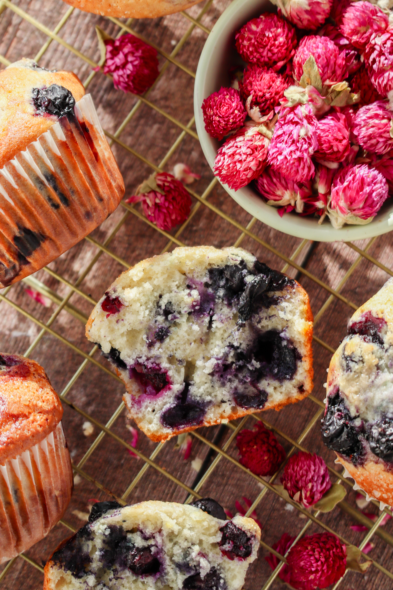 Small-Batch Lemon Blueberry Muffins