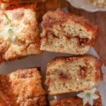 small batch banana coffee cake with cinnamon streusel