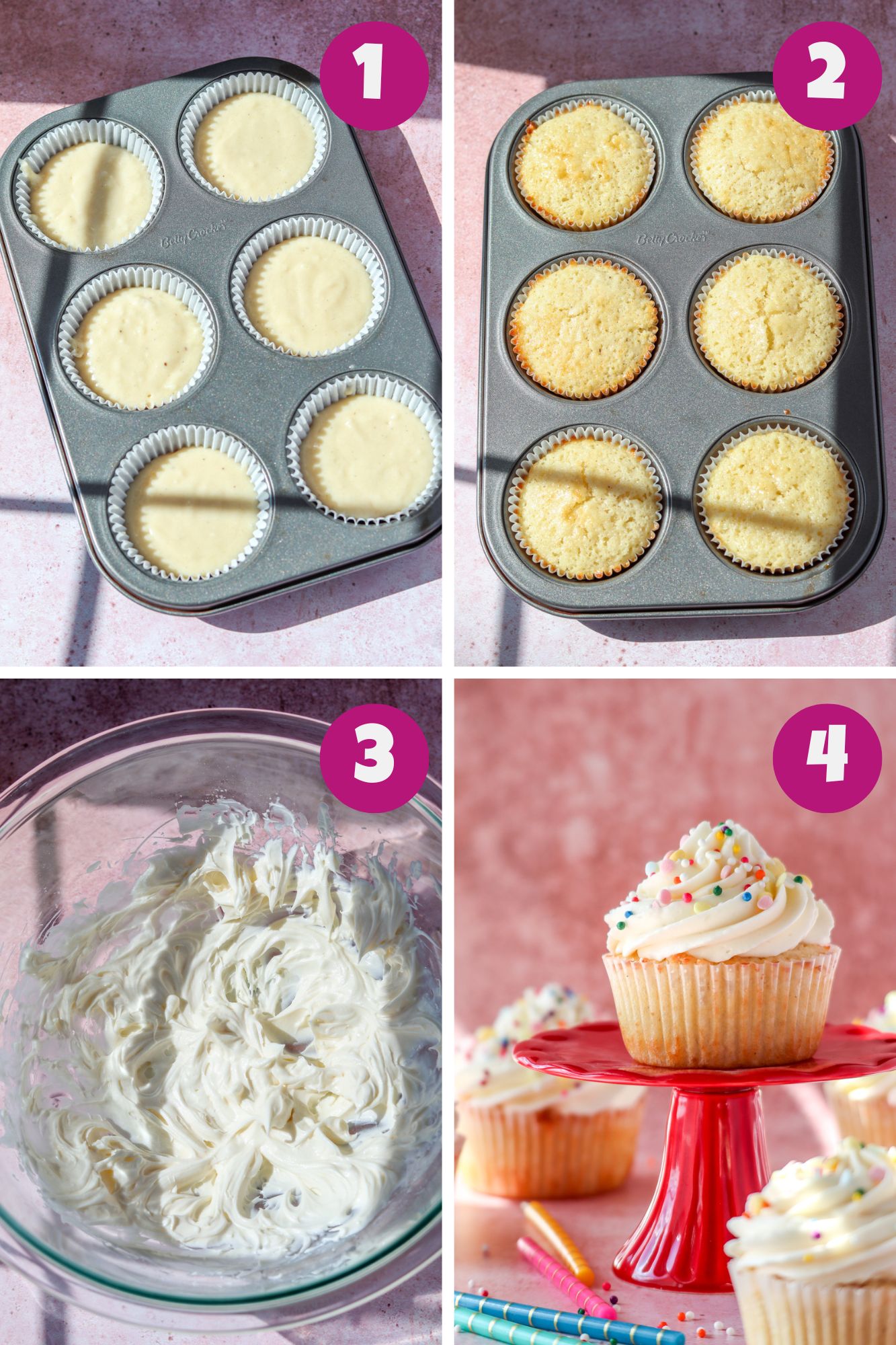 how to make small batch vanilla cupcakes