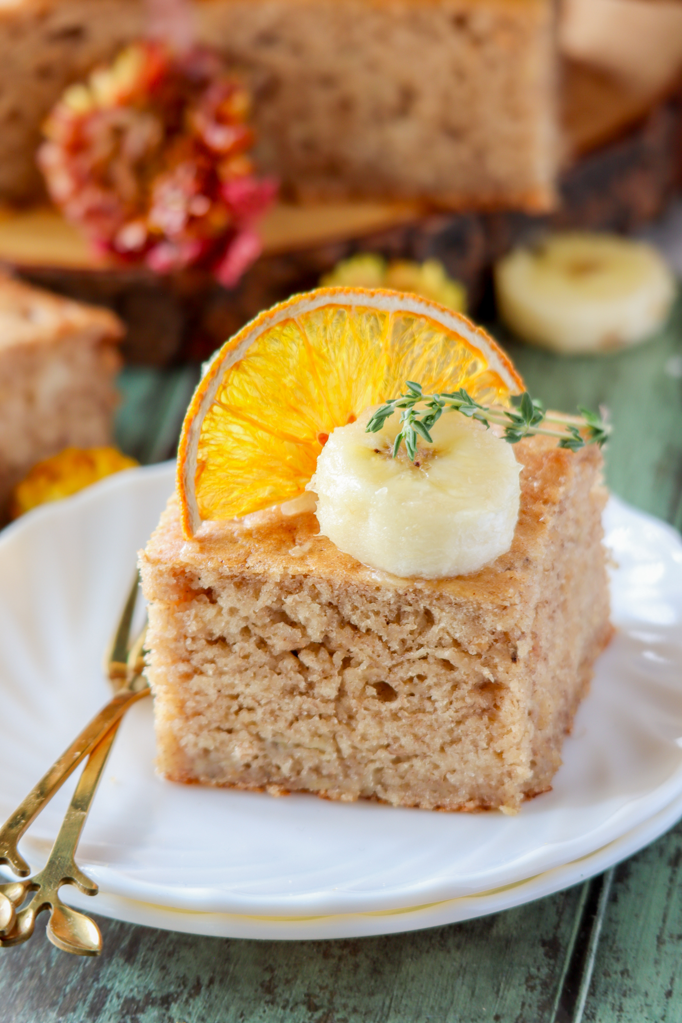 Banana Bread Snack Cake