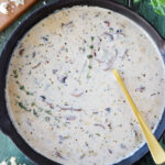 vegetarian creamy mushroom sauce